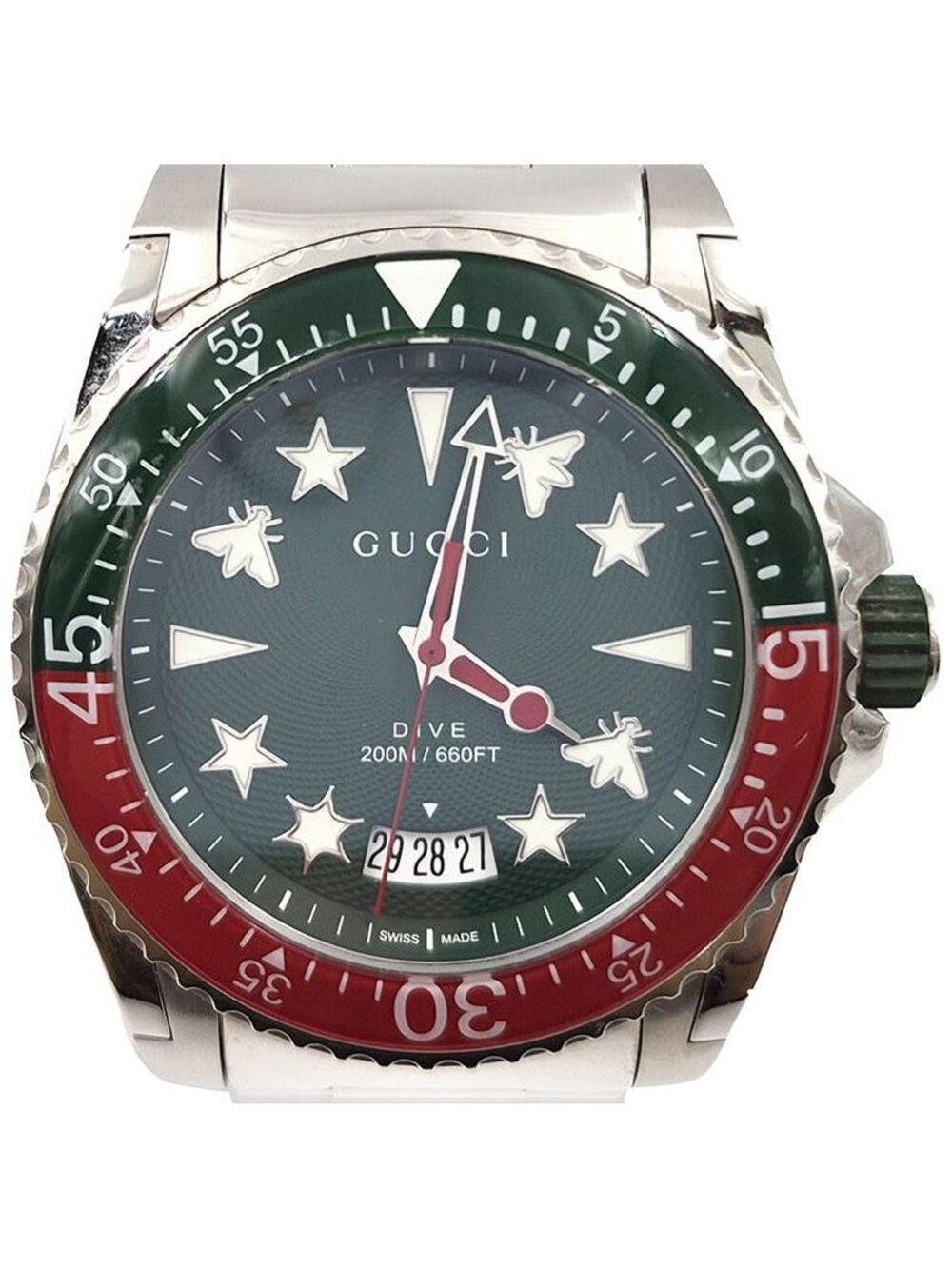 Fapis Gucci Dive Quartz Watch #352461F79B